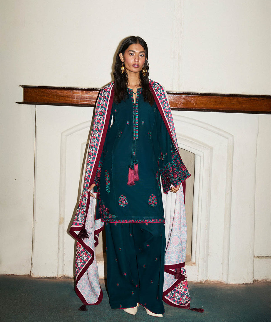 Jugnu By Hussain Rehar Autumn Winter`24 (Marina)