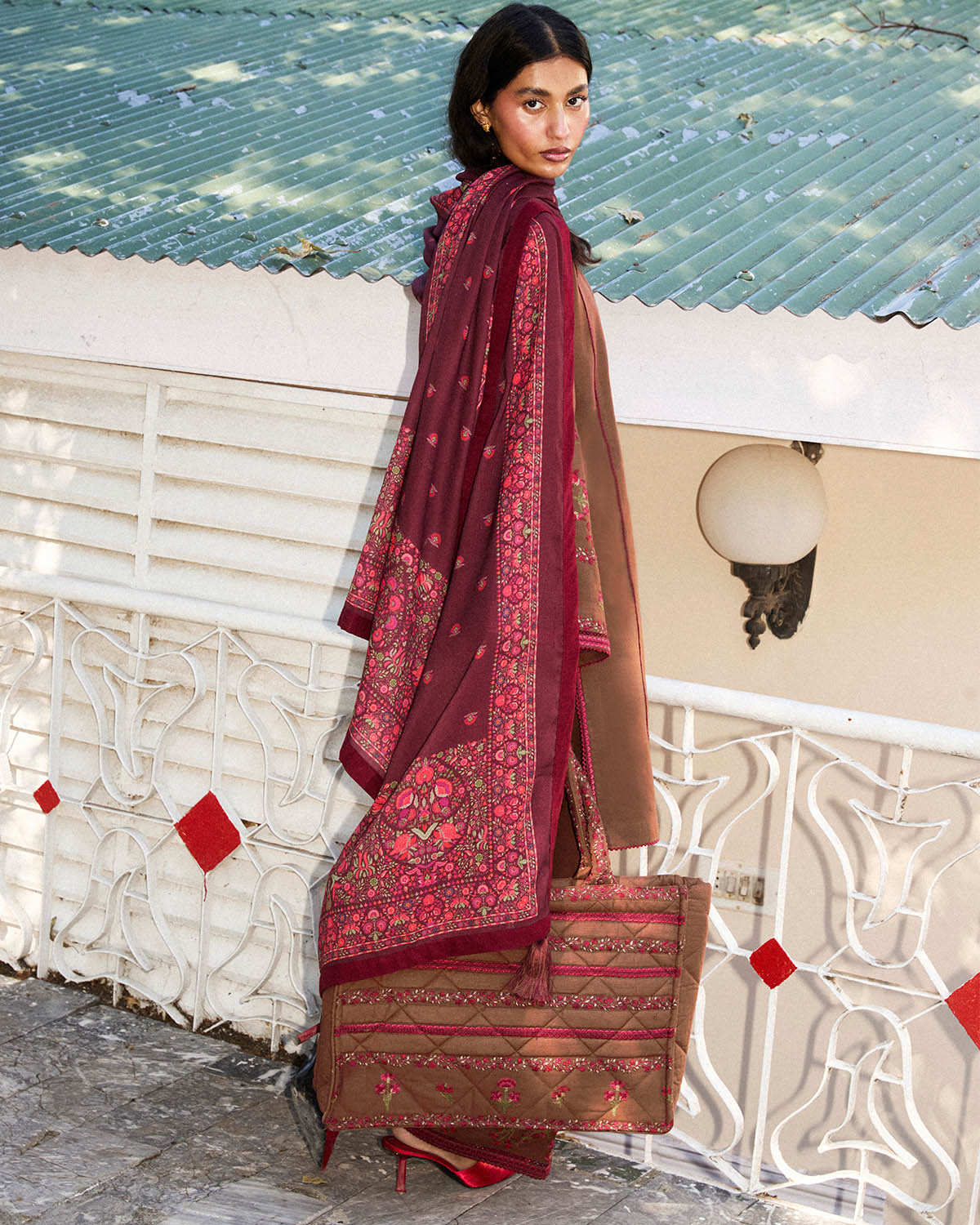 Jugnu By Hussain Rehar Autumn Winter`24 (Hazel)