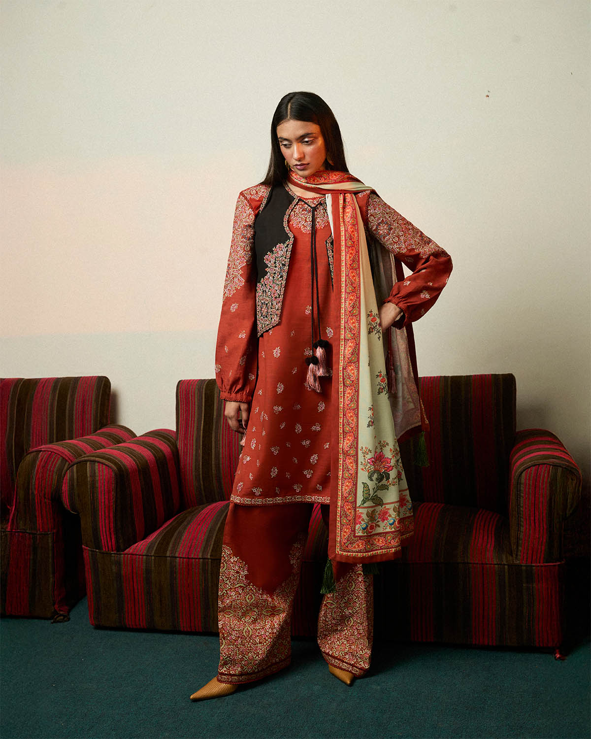 Jugnu By Hussain Rehar Autumn Winter`24 (Aurelia)
