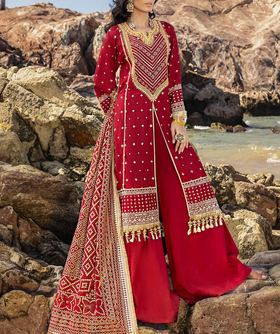 Gul Ahmed Summer Lawn'25 BM#52018