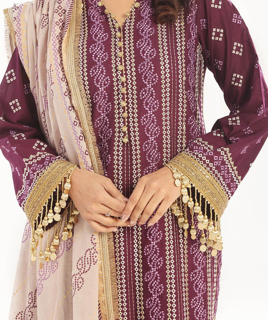 Gul Ahmed Summer Lawn'25 CL#52413-A