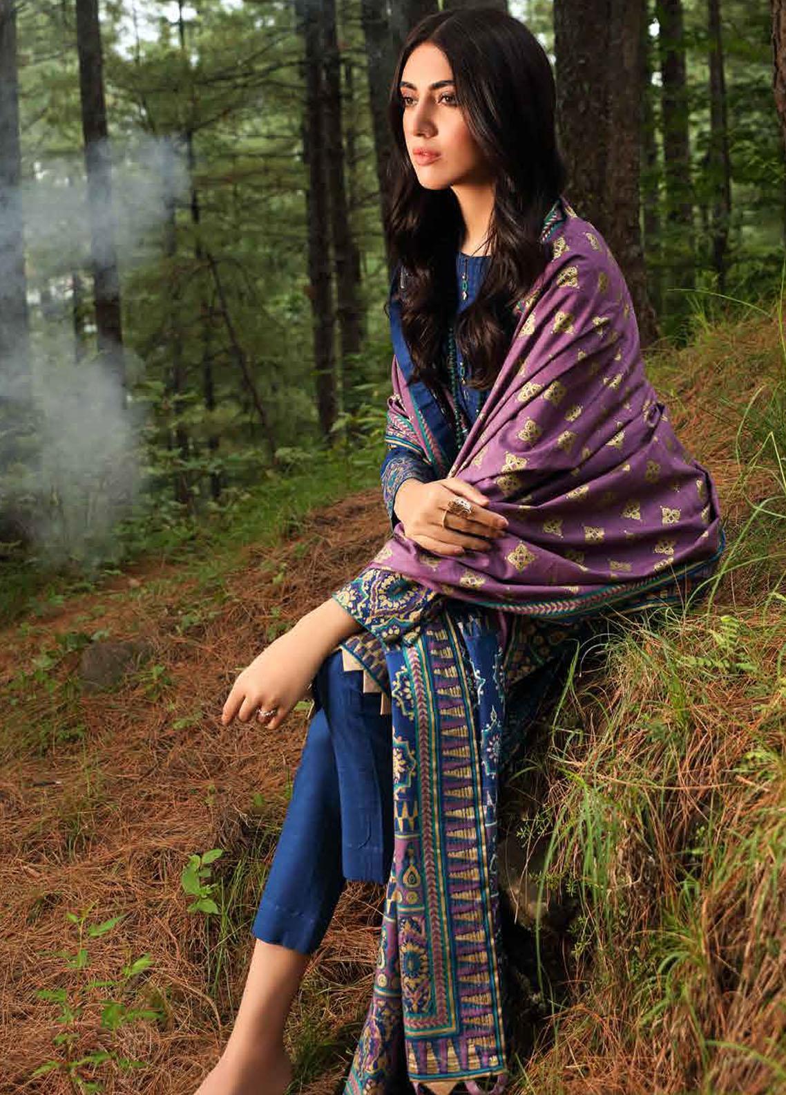 Gul Ahmed Winter Collection`21 TK#12014-B