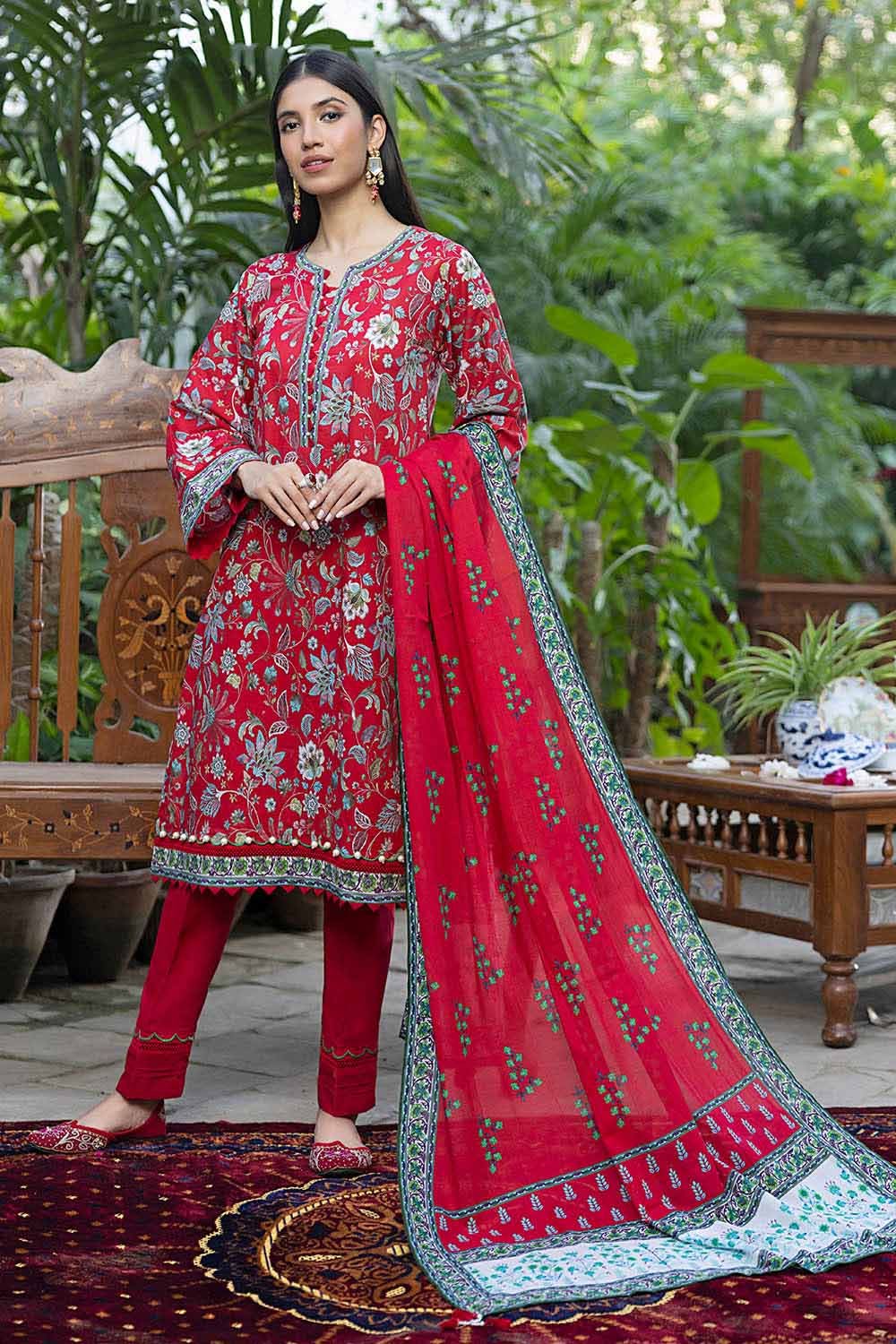 Gul Ahmed Print Lawn`23 CL#32277-A