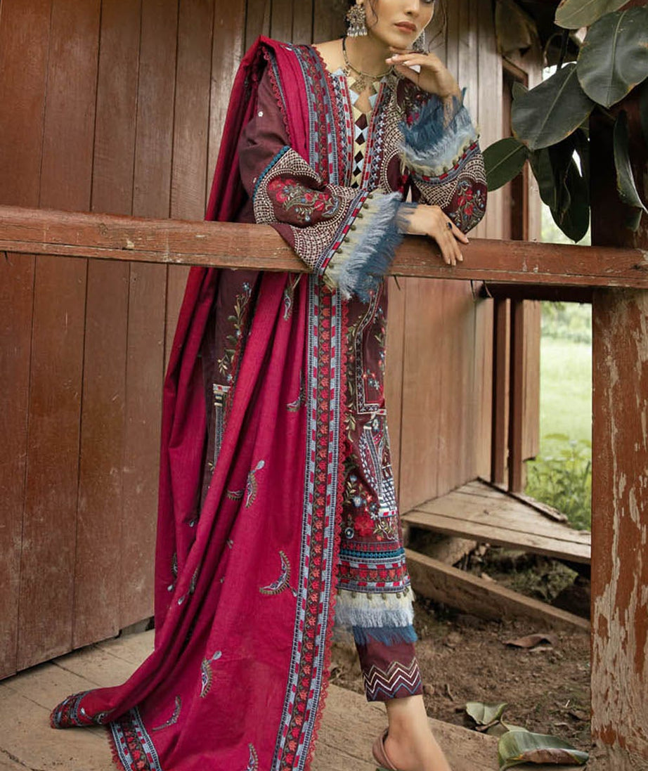 Gul Ahmed Winter Collection`22 K#22051