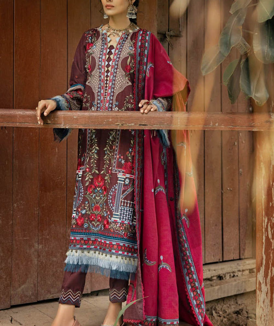 Gul Ahmed Winter Collection`22 K#22051