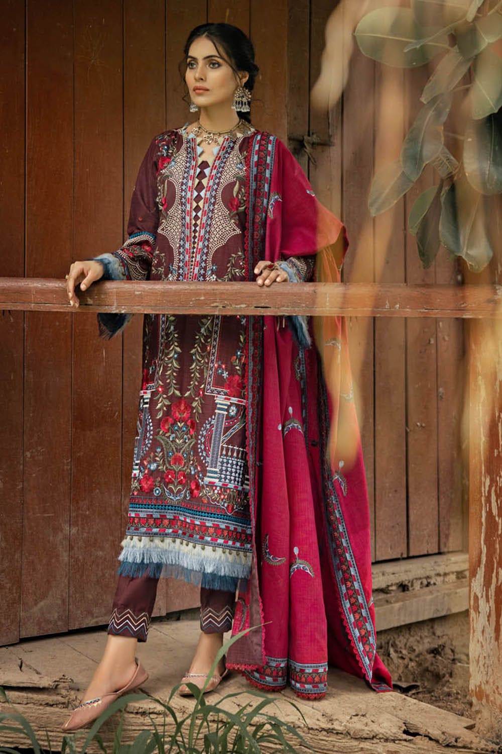 Gul Ahmed Winter Collection`22 K#22051