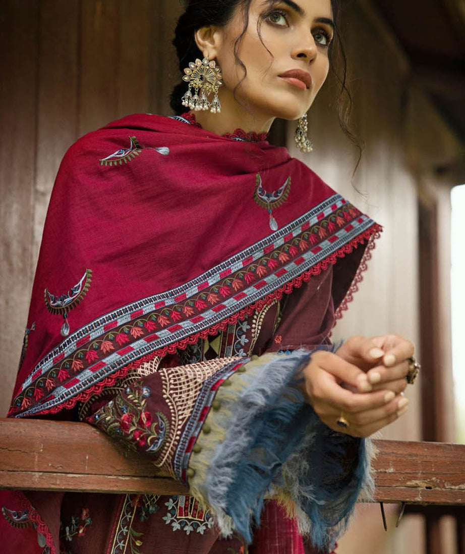 Gul Ahmed Winter Collection`22 K#22051
