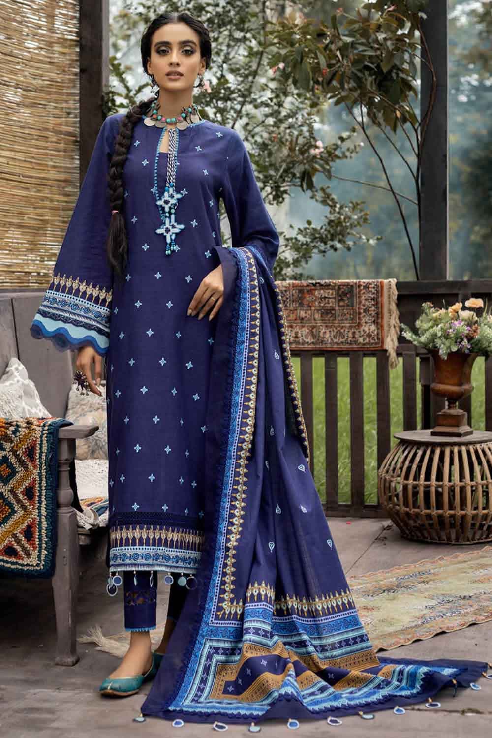 Gul Ahmed Winter Collection`22 K#22054