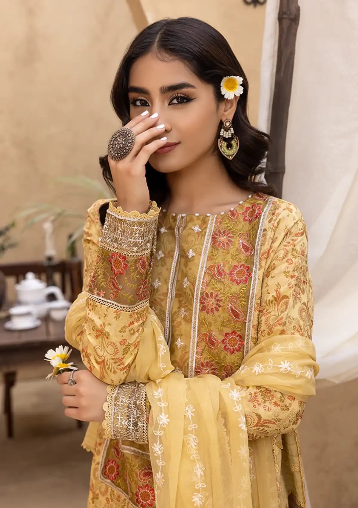 Hamdam Ishq Emb Jacquard'24 D#02