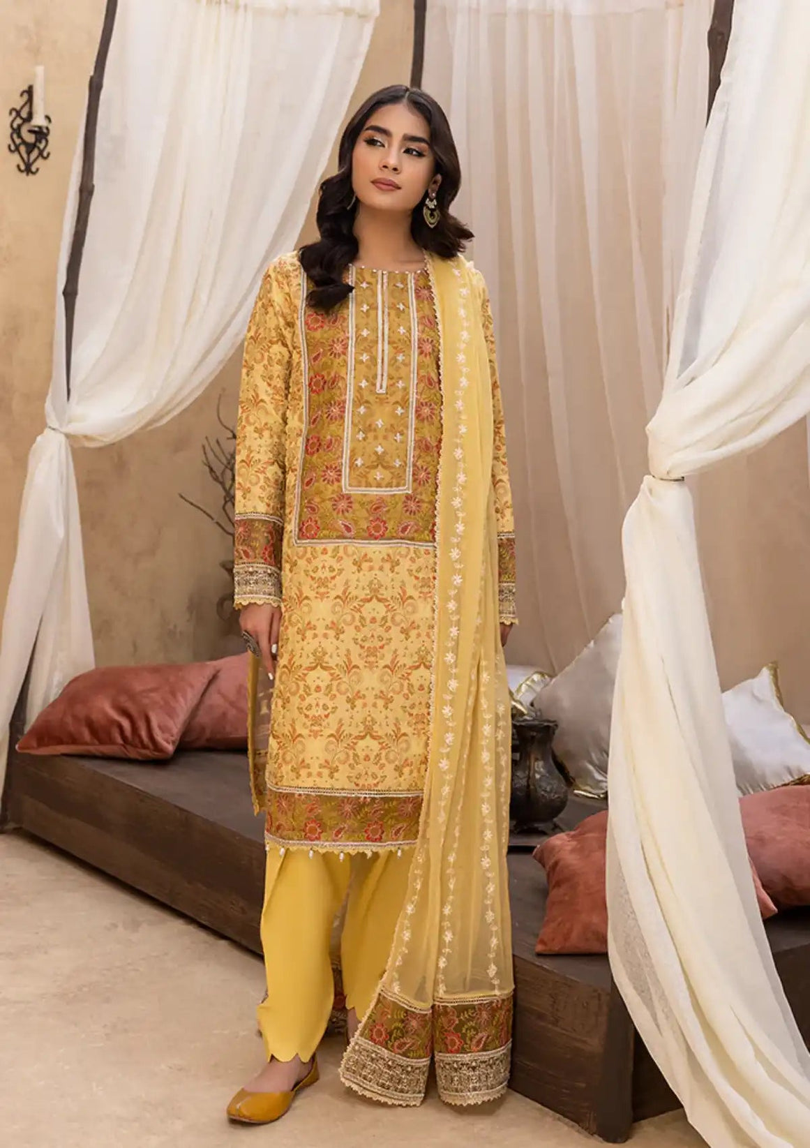 Hamdam Ishq Emb Jacquard'24 D#02