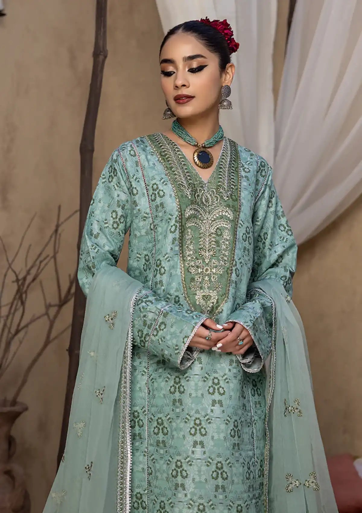 Hamdam Ishq Emb Jacquard'24 D#05