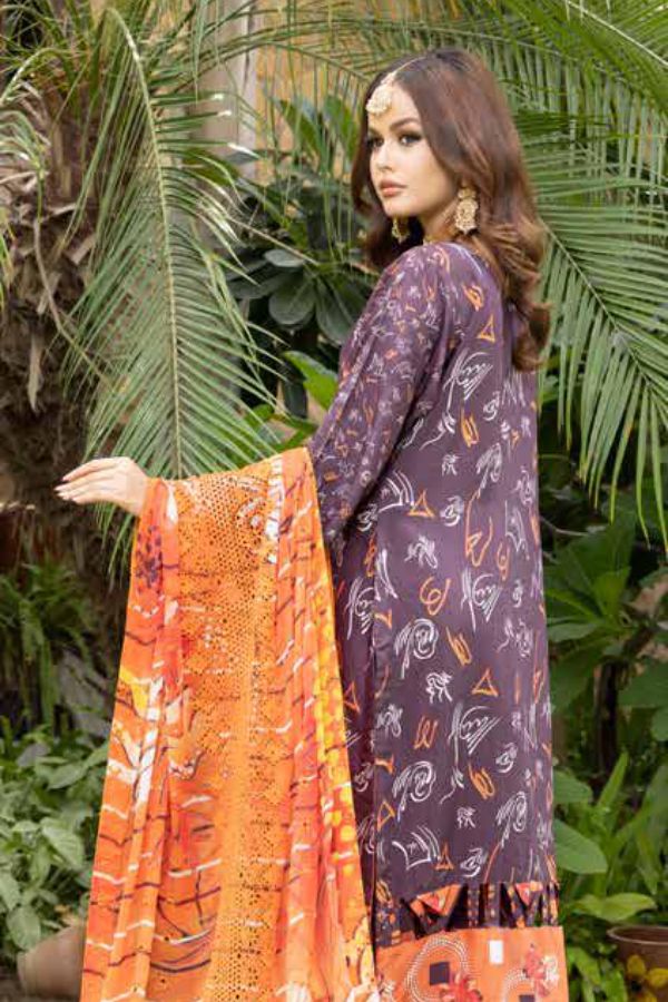 Mi Creation Dhagakari Viscose`24 D#1 (Rust)