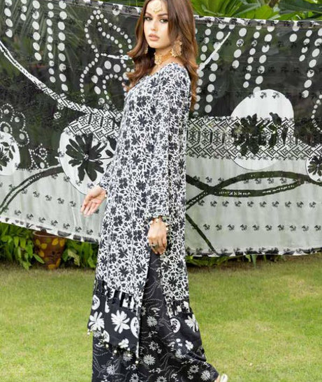 Mi Creation Dhagakari Viscose`24 D#1 (White)