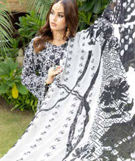 Mi Creation Dhagakari Viscose`24 D#1 (White)