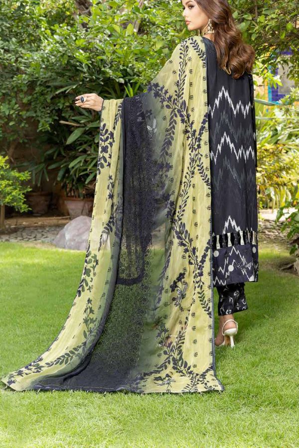 Mi Creation Dhagakari Viscose`24 D#1 (Black)