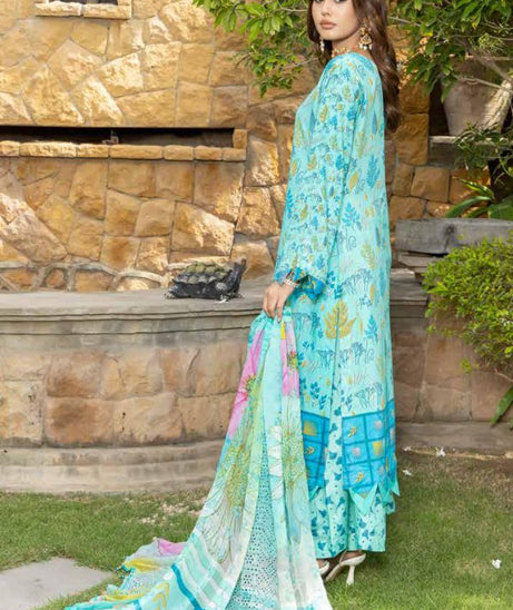 Mi Creation Dhagakari Viscose`24 D#1 (Ferozi)