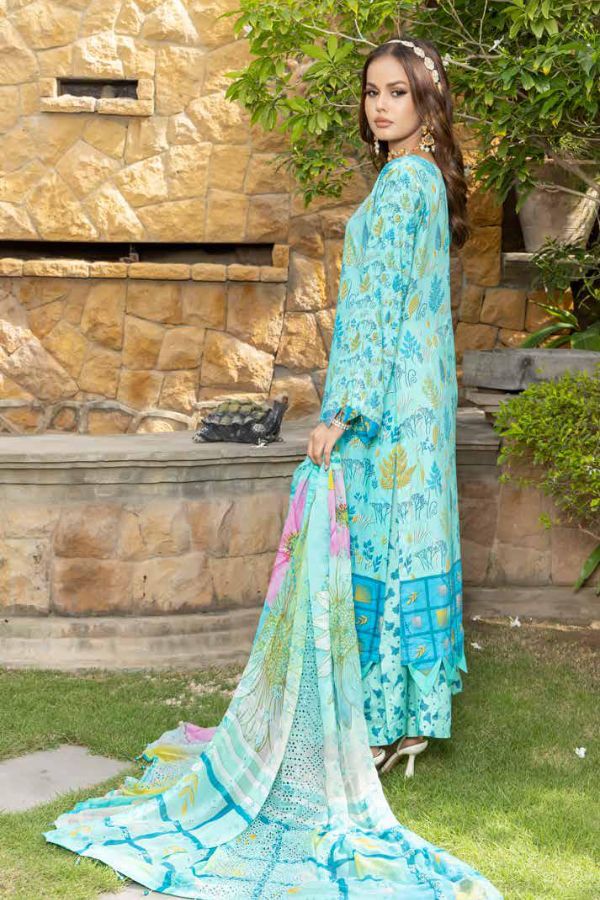 Mi Creation Dhagakari Viscose`24 D#1 (Ferozi)