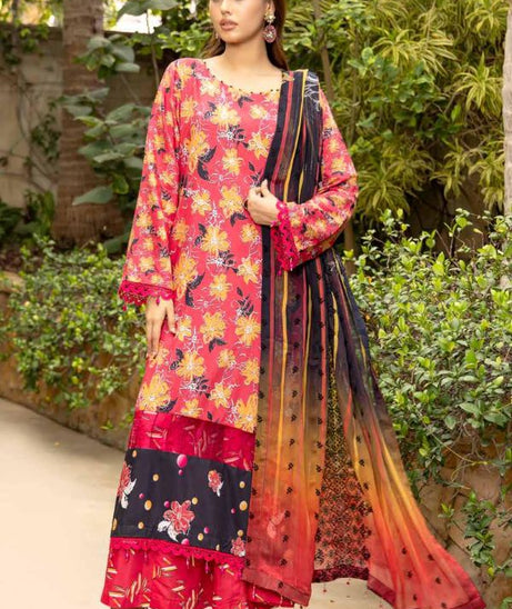 Mi Creation Dhagakari Viscose`24 D#1 (Pink)
