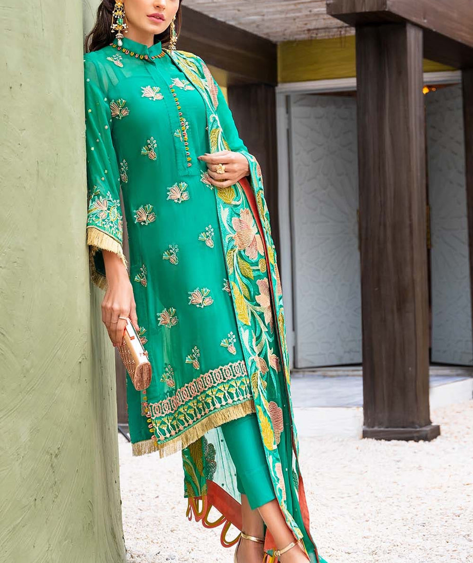 Gul Ahmed Emb Lawn'21 LE-43