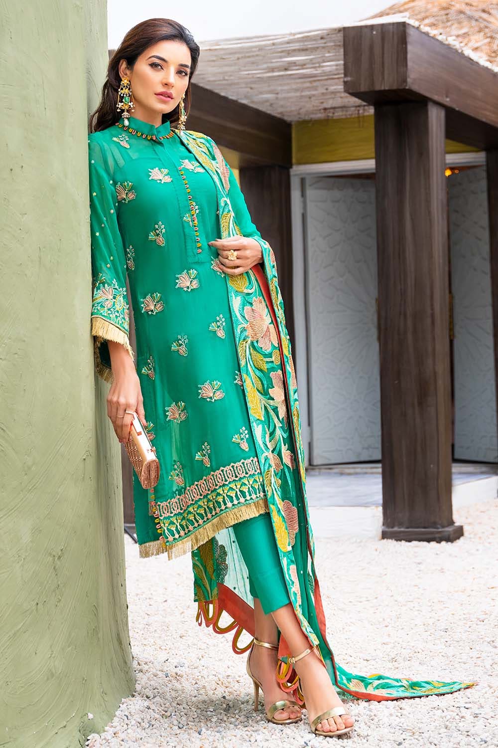Gul Ahmed Emb Lawn'21 LE-43