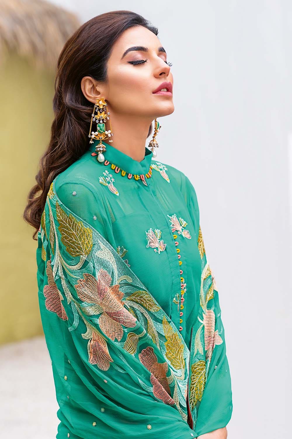 Gul Ahmed Emb Lawn'21 LE-43