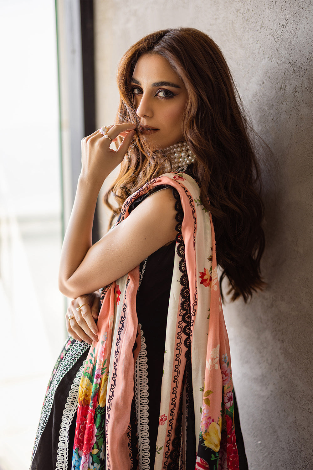 Saira Rizwan Luxury Lawn`24 (EMBER)