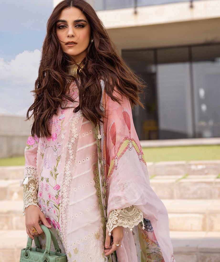 Saira Rizwan Luxury Lawn`24 (LAUREL)