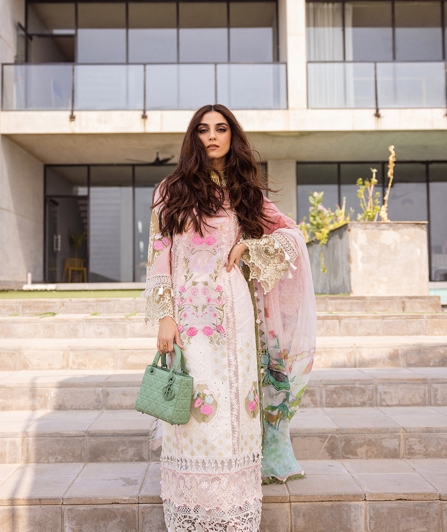 Saira Rizwan Luxury Lawn`24 (LAUREL)