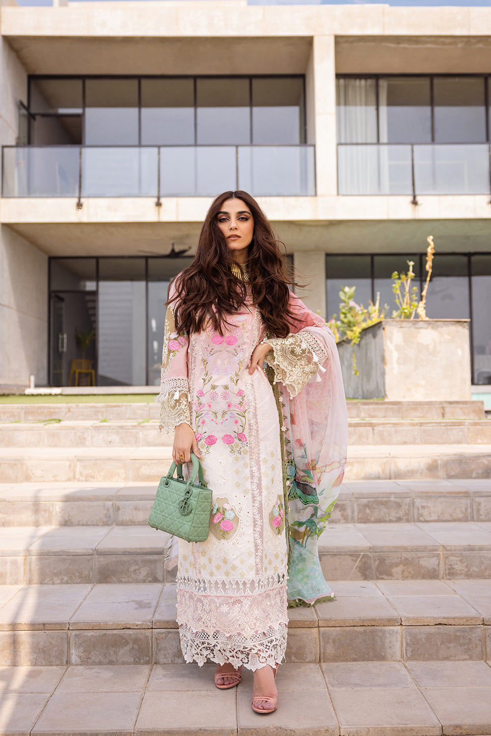 Saira Rizwan Luxury Lawn`24 (LAUREL)