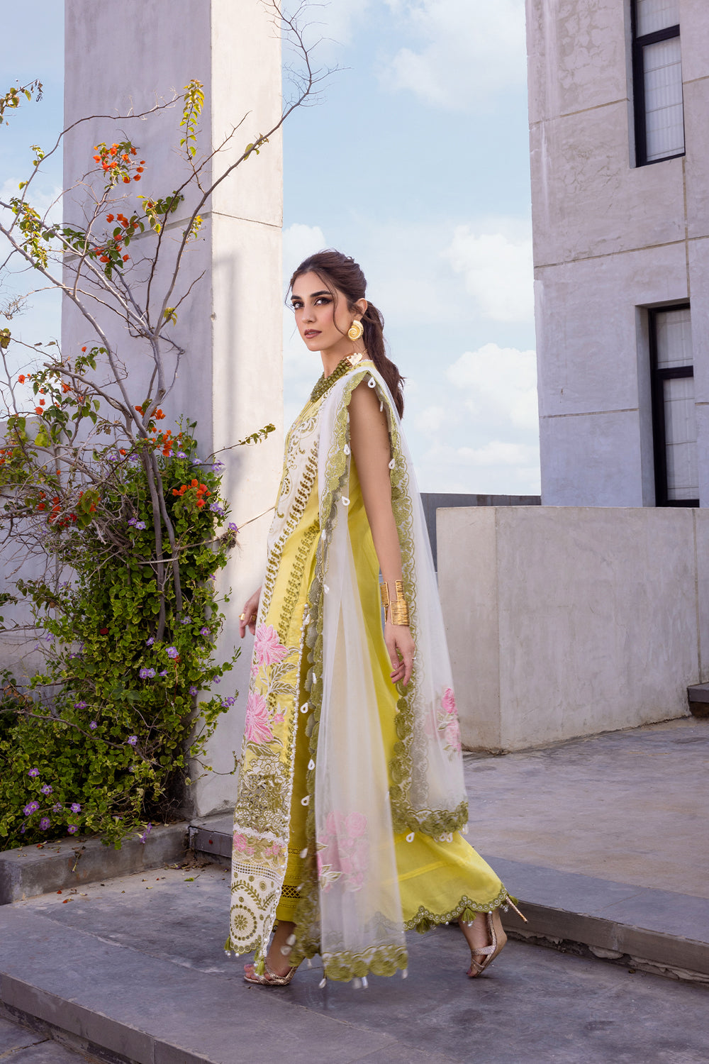 Saira Rizwan Luxury Lawn`24 (TIFFANY)