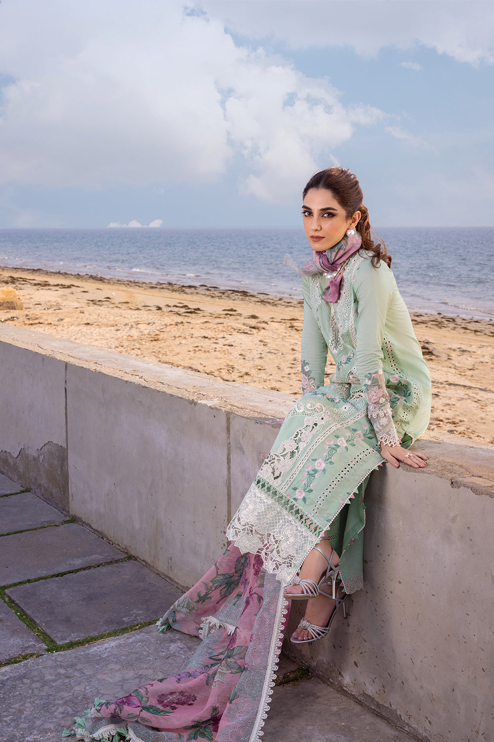 Saira Rizwan Luxury Lawn`24 (KESHI)