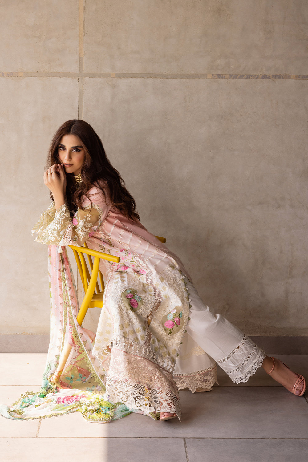 Saira Rizwan Luxury Lawn`24 (LAUREL)