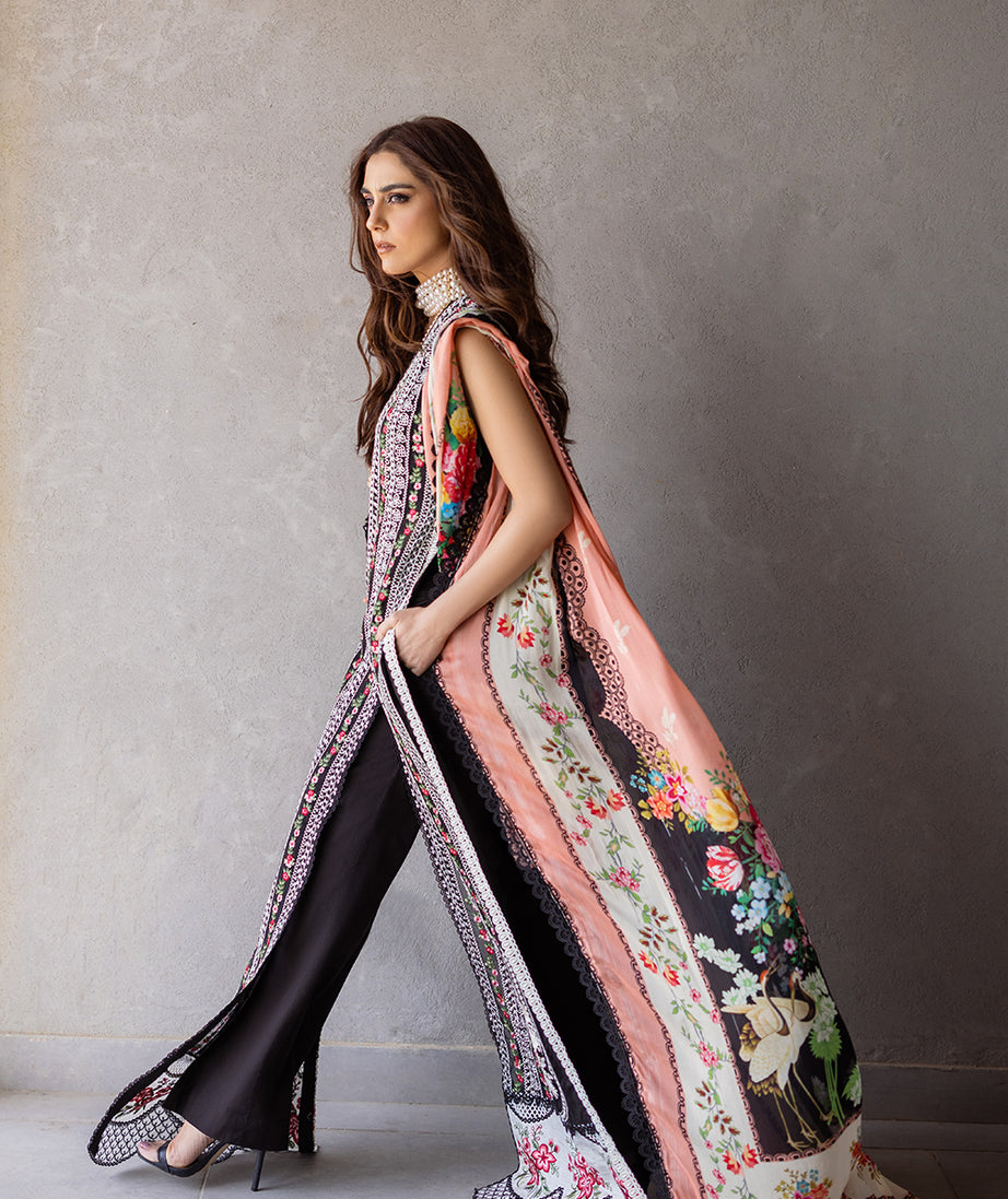 Saira Rizwan Luxury Lawn`24 (EMBER)
