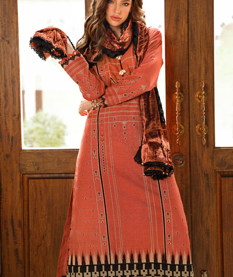 Gul Ahmed Winter Collection`22 BVL#22001