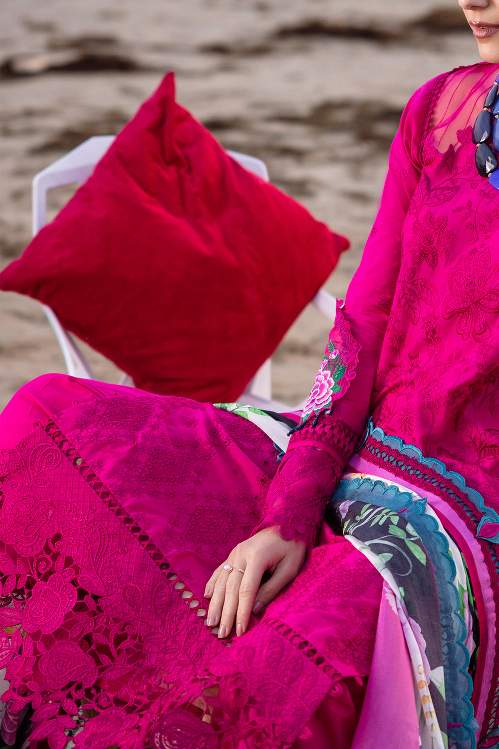 Saira Rizwan Luxury Lawn`24 (DAMASK)