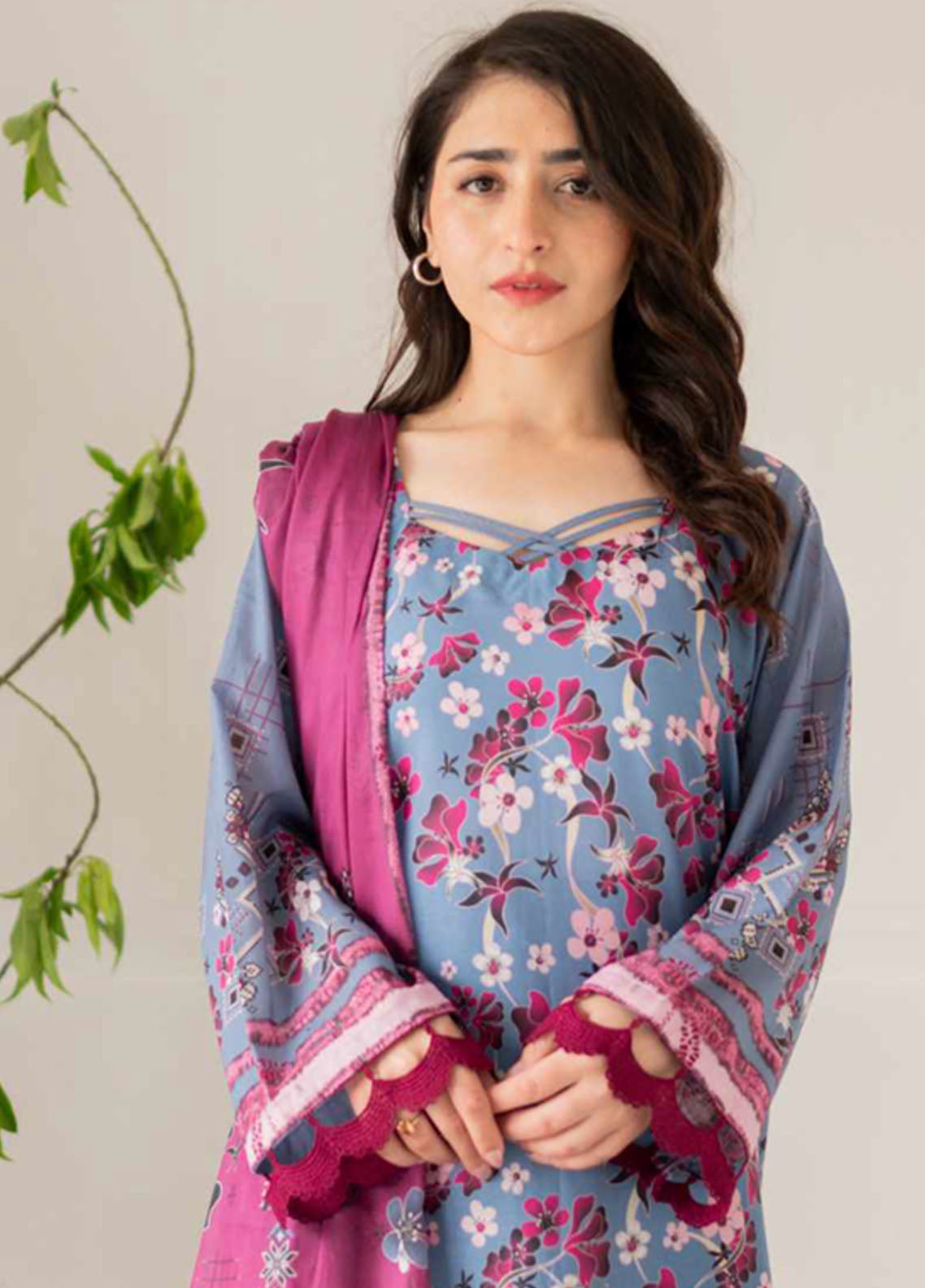 Rashid Kaira Emb Lawn`24 D#8693