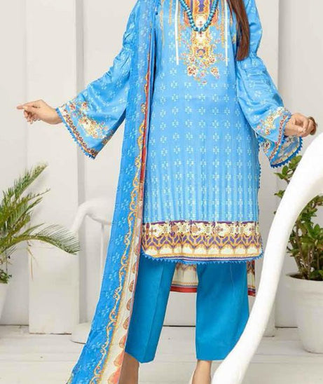 Khaka Emb Viscose P/Scrool`20 D#4