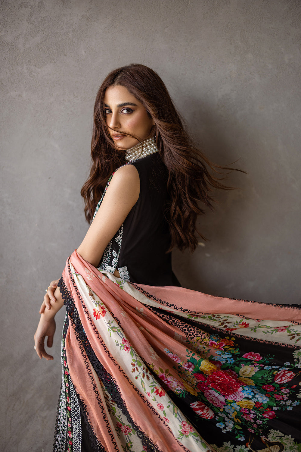 Saira Rizwan Luxury Lawn`24 (EMBER)