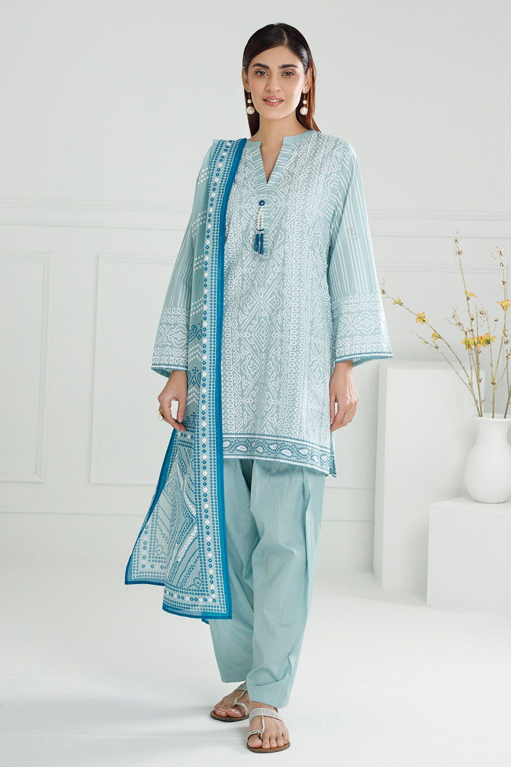 Gul Ahmed Summer Lawn'25 CL #52179B