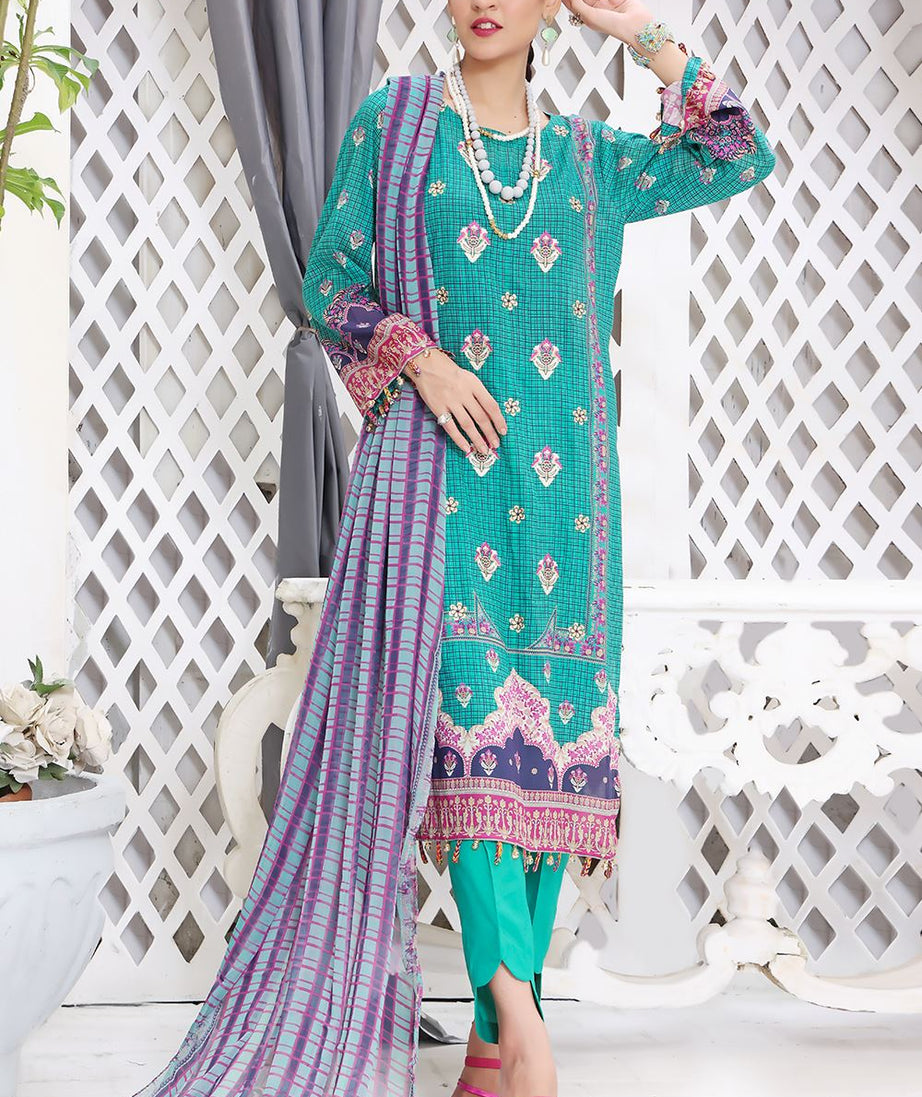 Khas Dilara Emb Lawn`23 KC#1405