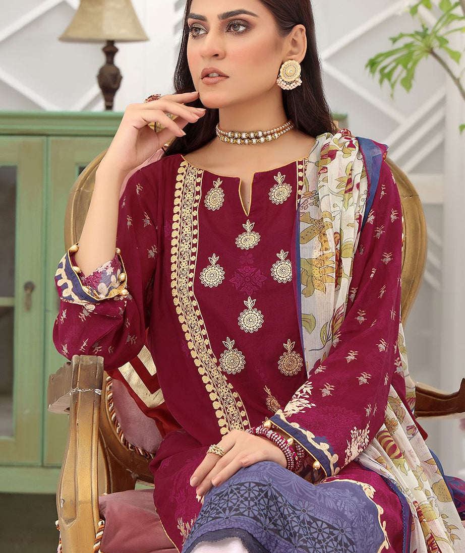 Khas Dilara Emb Lawn`23 KC#1406