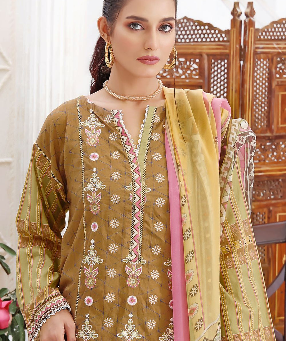 Khas Dilara Emb Lawn`23 KC#1408