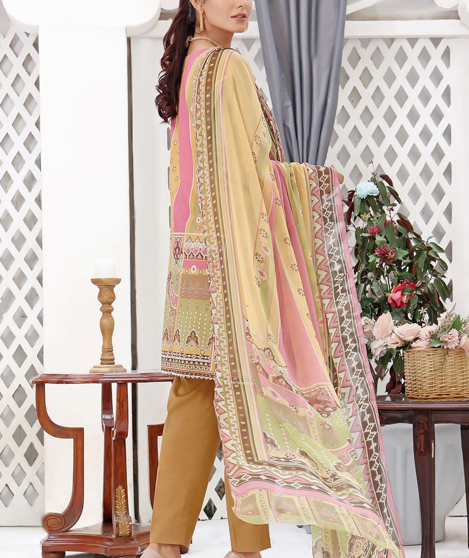 Khas Dilara Emb Lawn`23 KC#1408