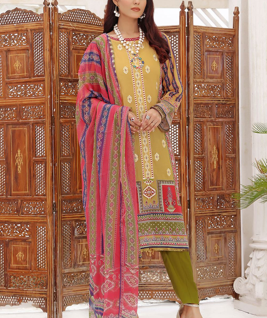 Khas Dilara Emb Lawn`23 KC#1409