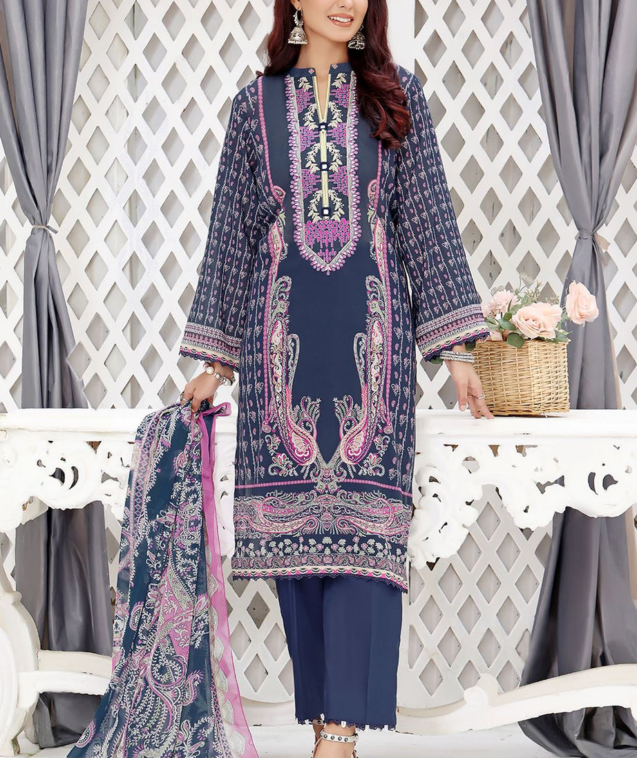 Khas Dilara Emb Lawn`23 KC#1410