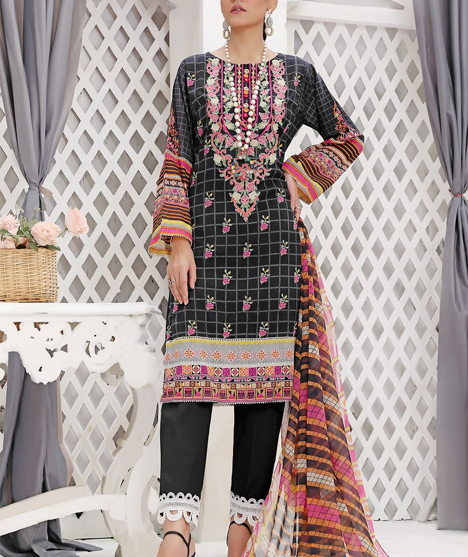 Khas Dilara Emb Lawn`23 KC#1411