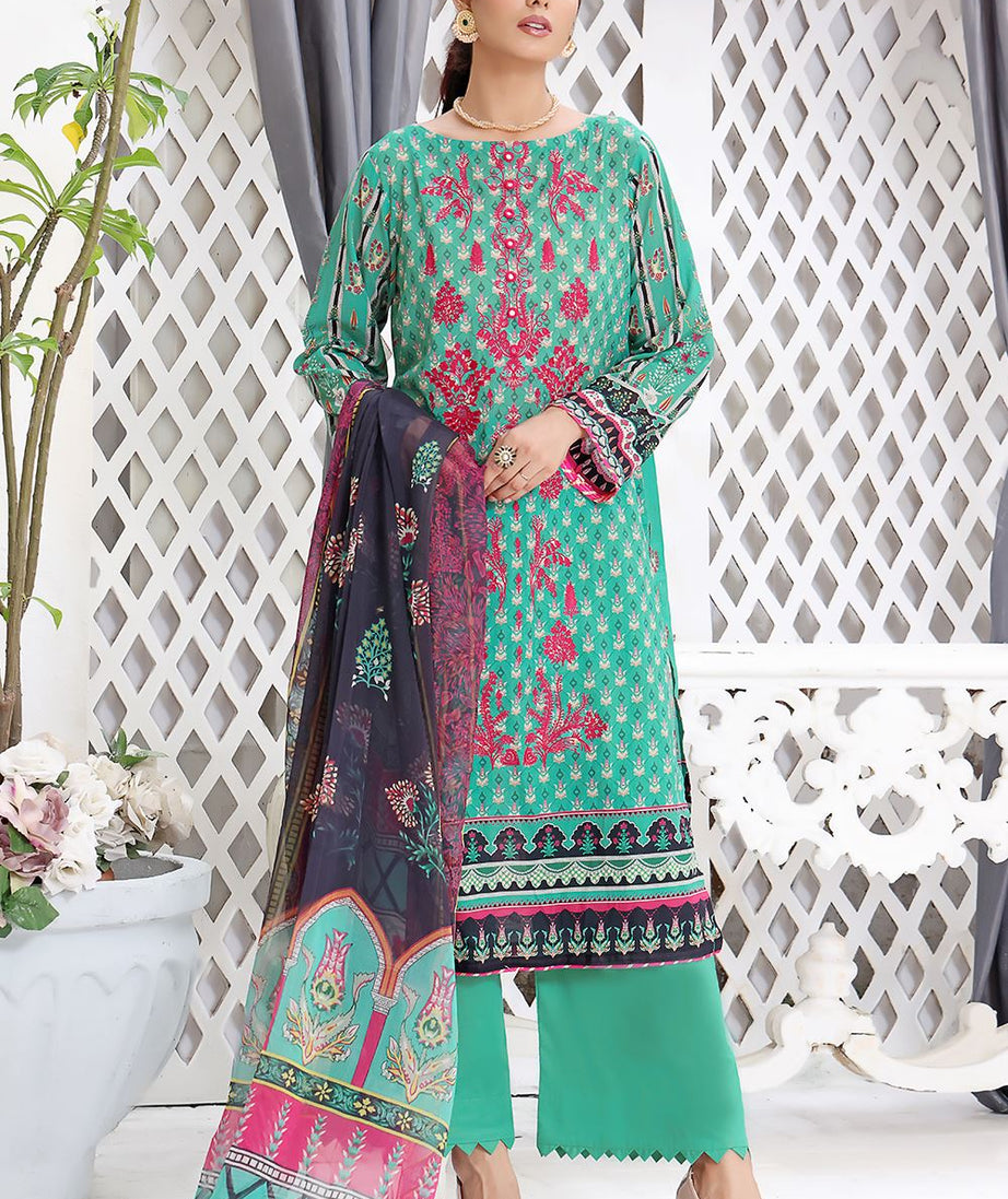 Khas Dilara Emb Lawn`23 KC#1412