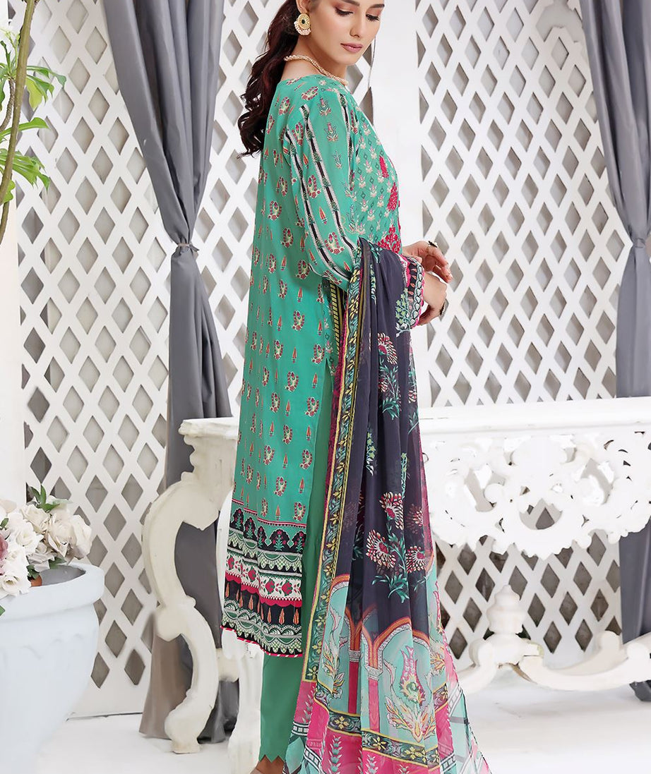 Khas Dilara Emb Lawn`23 KC#1412