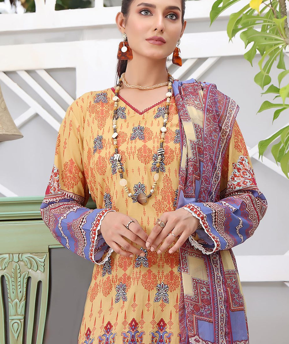 Khas Dilara Emb Lawn`23 KC#1413