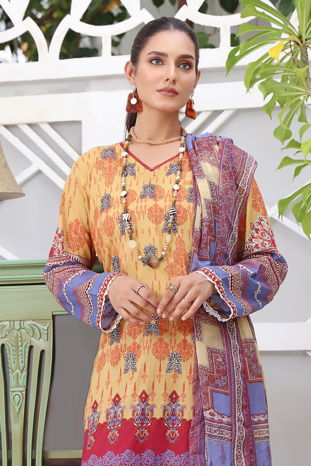 Khas Dilara Emb Lawn`23 KC#1413